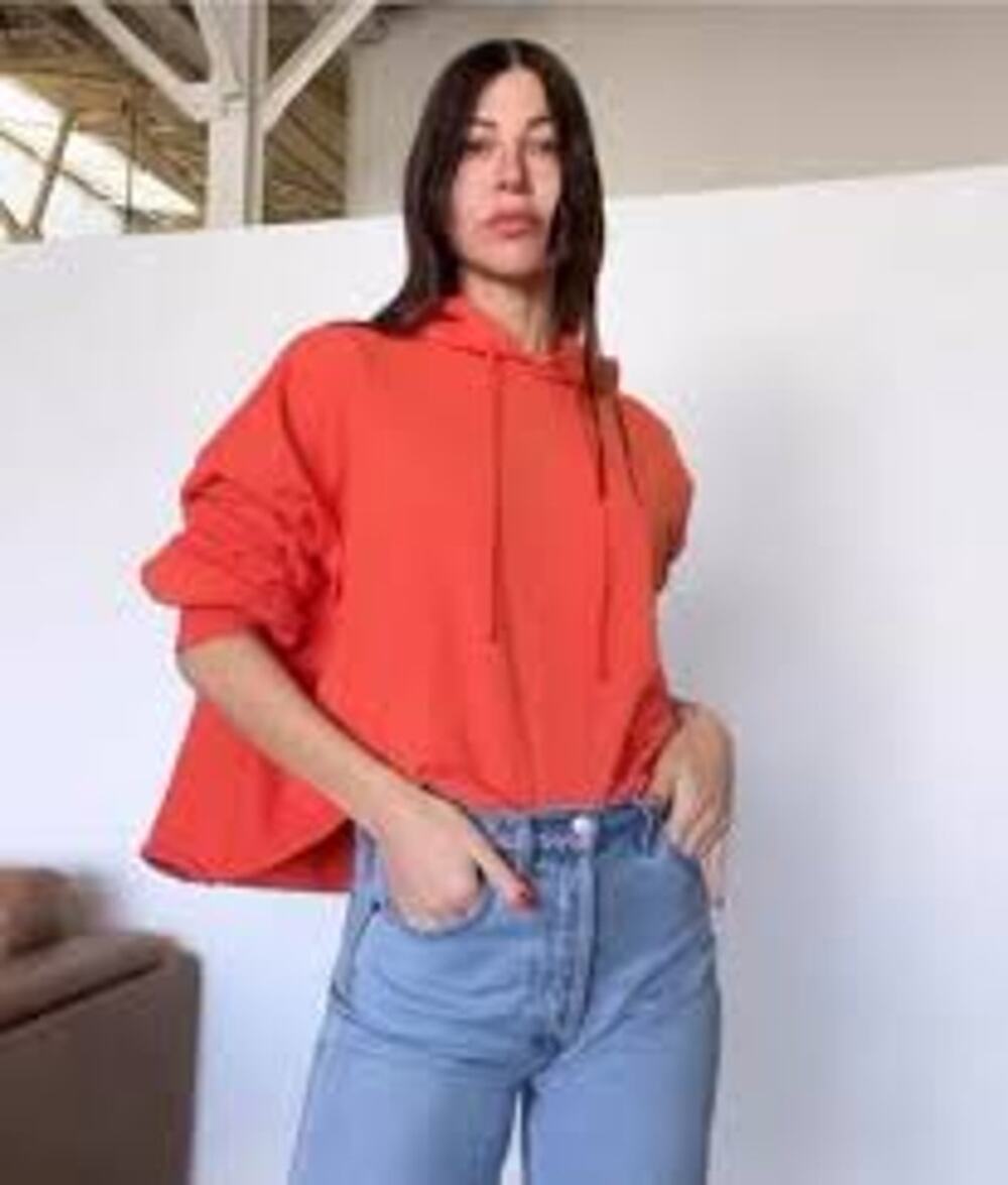 NWT $148 LNA Clothing The Jones Oversized Hoodie XSMALL